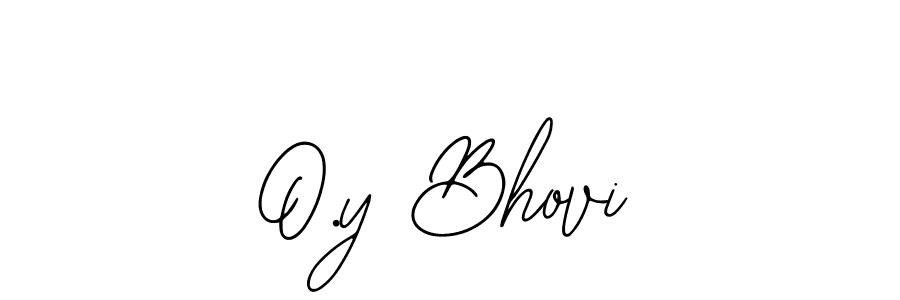 Make a beautiful signature design for name O.y Bhovi. With this signature (Bearetta-2O07w) style, you can create a handwritten signature for free. O.y Bhovi signature style 12 images and pictures png