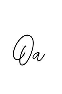 Make a beautiful signature design for name Oa. With this signature (Bearetta-2O07w) style, you can create a handwritten signature for free. Oa signature style 12 images and pictures png