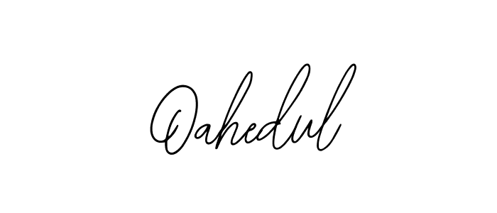 Here are the top 10 professional signature styles for the name Oahedul. These are the best autograph styles you can use for your name. Oahedul signature style 12 images and pictures png