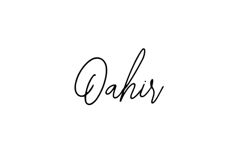 if you are searching for the best signature style for your name Oahir. so please give up your signature search. here we have designed multiple signature styles  using Bearetta-2O07w. Oahir signature style 12 images and pictures png