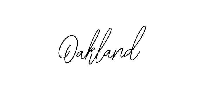 Create a beautiful signature design for name Oakland. With this signature (Bearetta-2O07w) fonts, you can make a handwritten signature for free. Oakland signature style 12 images and pictures png