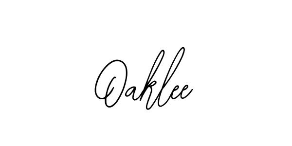 How to make Oaklee signature? Bearetta-2O07w is a professional autograph style. Create handwritten signature for Oaklee name. Oaklee signature style 12 images and pictures png