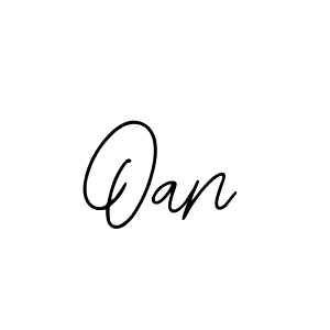 Bearetta-2O07w is a professional signature style that is perfect for those who want to add a touch of class to their signature. It is also a great choice for those who want to make their signature more unique. Get Oan name to fancy signature for free. Oan signature style 12 images and pictures png