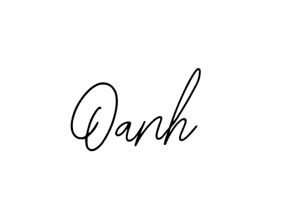 The best way (Bearetta-2O07w) to make a short signature is to pick only two or three words in your name. The name Oanh include a total of six letters. For converting this name. Oanh signature style 12 images and pictures png