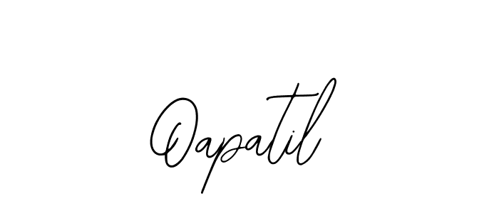 How to make Oapatil signature? Bearetta-2O07w is a professional autograph style. Create handwritten signature for Oapatil name. Oapatil signature style 12 images and pictures png