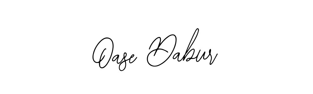 Also You can easily find your signature by using the search form. We will create Oase Dabur name handwritten signature images for you free of cost using Bearetta-2O07w sign style. Oase Dabur signature style 12 images and pictures png