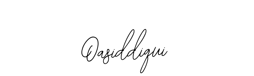 Use a signature maker to create a handwritten signature online. With this signature software, you can design (Bearetta-2O07w) your own signature for name Oasiddiqui. Oasiddiqui signature style 12 images and pictures png