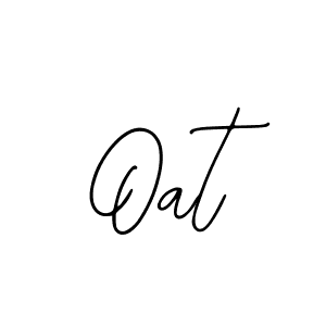 Oat stylish signature style. Best Handwritten Sign (Bearetta-2O07w) for my name. Handwritten Signature Collection Ideas for my name Oat. Oat signature style 12 images and pictures png