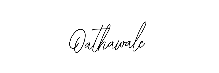 Use a signature maker to create a handwritten signature online. With this signature software, you can design (Bearetta-2O07w) your own signature for name Oathawale. Oathawale signature style 12 images and pictures png