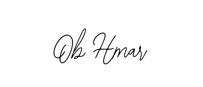 How to Draw Ob Hmar signature style? Bearetta-2O07w is a latest design signature styles for name Ob Hmar. Ob Hmar signature style 12 images and pictures png