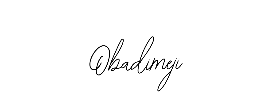 Similarly Bearetta-2O07w is the best handwritten signature design. Signature creator online .You can use it as an online autograph creator for name Obadimeji. Obadimeji signature style 12 images and pictures png