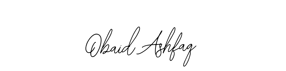 Make a short Obaid Ashfaq signature style. Manage your documents anywhere anytime using Bearetta-2O07w. Create and add eSignatures, submit forms, share and send files easily. Obaid Ashfaq signature style 12 images and pictures png