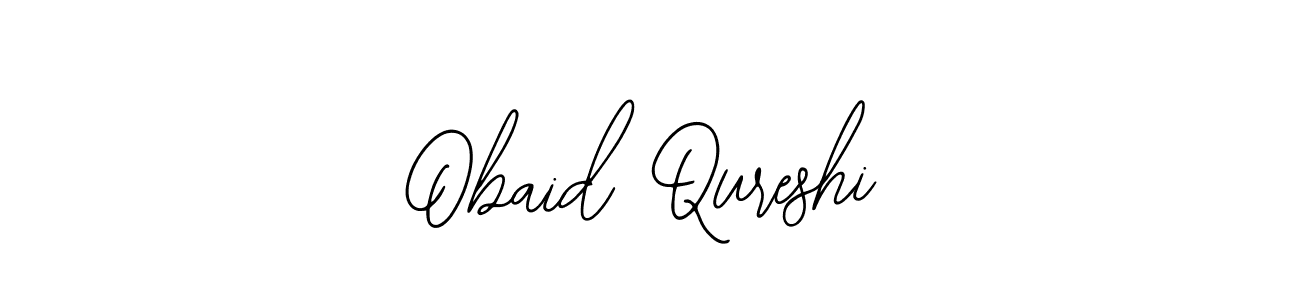 This is the best signature style for the Obaid Qureshi name. Also you like these signature font (Bearetta-2O07w). Mix name signature. Obaid Qureshi signature style 12 images and pictures png