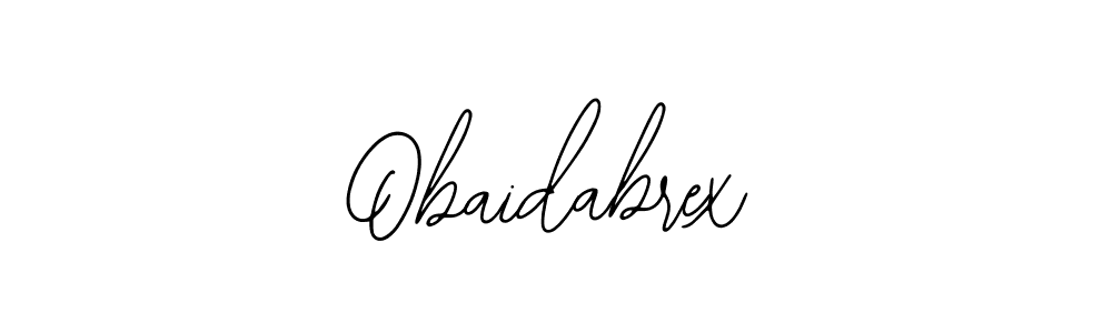 Also You can easily find your signature by using the search form. We will create Obaidabrex name handwritten signature images for you free of cost using Bearetta-2O07w sign style. Obaidabrex signature style 12 images and pictures png