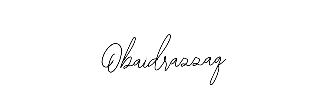 Design your own signature with our free online signature maker. With this signature software, you can create a handwritten (Bearetta-2O07w) signature for name Obaidrazzaq. Obaidrazzaq signature style 12 images and pictures png