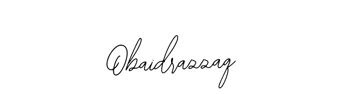 Design your own signature with our free online signature maker. With this signature software, you can create a handwritten (Bearetta-2O07w) signature for name Obaidrazzaq. Obaidrazzaq signature style 12 images and pictures png