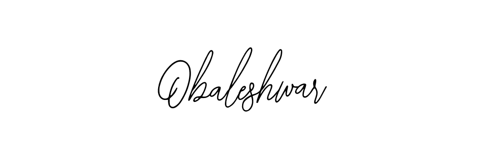 if you are searching for the best signature style for your name Obaleshwar. so please give up your signature search. here we have designed multiple signature styles  using Bearetta-2O07w. Obaleshwar signature style 12 images and pictures png
