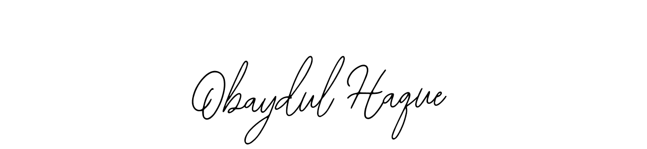 if you are searching for the best signature style for your name Obaydul Haque. so please give up your signature search. here we have designed multiple signature styles  using Bearetta-2O07w. Obaydul Haque signature style 12 images and pictures png