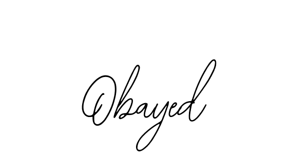 Also we have Obayed name is the best signature style. Create professional handwritten signature collection using Bearetta-2O07w autograph style. Obayed signature style 12 images and pictures png