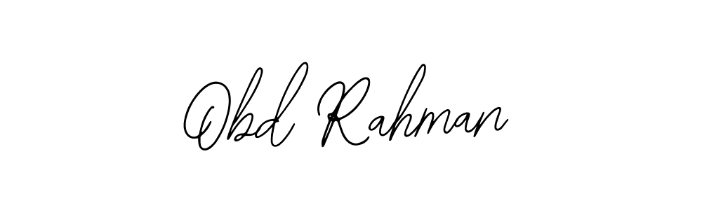 Make a beautiful signature design for name Obd Rahman. Use this online signature maker to create a handwritten signature for free. Obd Rahman signature style 12 images and pictures png