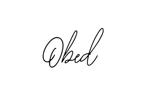 Create a beautiful signature design for name Obed . With this signature (Bearetta-2O07w) fonts, you can make a handwritten signature for free. Obed  signature style 12 images and pictures png