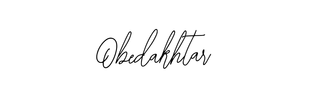 Use a signature maker to create a handwritten signature online. With this signature software, you can design (Bearetta-2O07w) your own signature for name Obedakhtar. Obedakhtar signature style 12 images and pictures png