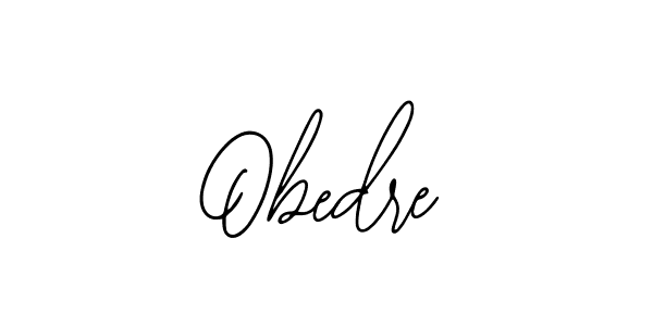 Create a beautiful signature design for name Obedre. With this signature (Bearetta-2O07w) fonts, you can make a handwritten signature for free. Obedre signature style 12 images and pictures png