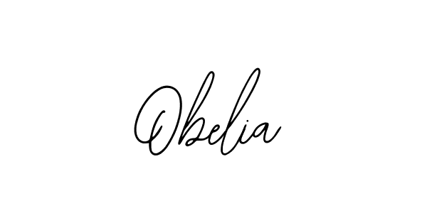 Design your own signature with our free online signature maker. With this signature software, you can create a handwritten (Bearetta-2O07w) signature for name Obelia. Obelia signature style 12 images and pictures png