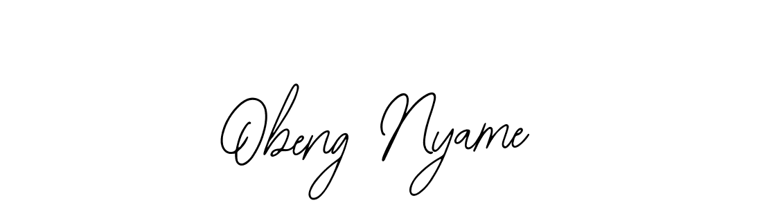 if you are searching for the best signature style for your name Obeng Nyame. so please give up your signature search. here we have designed multiple signature styles  using Bearetta-2O07w. Obeng Nyame signature style 12 images and pictures png