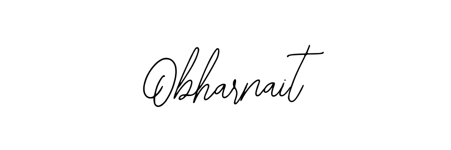 How to make Obharnait name signature. Use Bearetta-2O07w style for creating short signs online. This is the latest handwritten sign. Obharnait signature style 12 images and pictures png