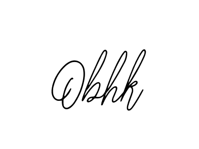 Make a short Obhk signature style. Manage your documents anywhere anytime using Bearetta-2O07w. Create and add eSignatures, submit forms, share and send files easily. Obhk signature style 12 images and pictures png