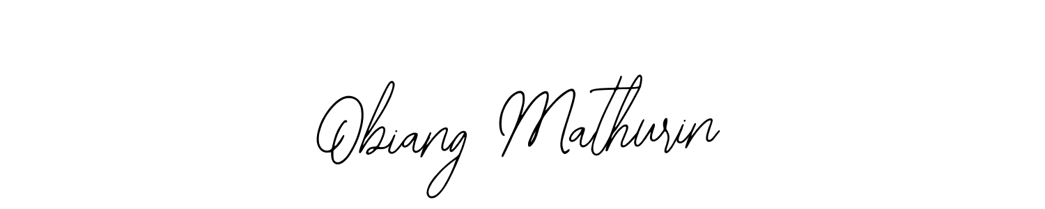 The best way (Bearetta-2O07w) to make a short signature is to pick only two or three words in your name. The name Obiang Mathurin include a total of six letters. For converting this name. Obiang Mathurin signature style 12 images and pictures png