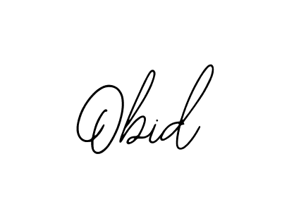 Create a beautiful signature design for name Obid. With this signature (Bearetta-2O07w) fonts, you can make a handwritten signature for free. Obid signature style 12 images and pictures png