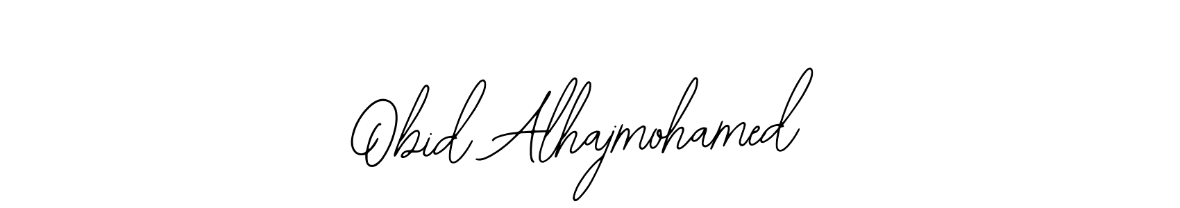 How to make Obid Alhajmohamed signature? Bearetta-2O07w is a professional autograph style. Create handwritten signature for Obid Alhajmohamed name. Obid Alhajmohamed signature style 12 images and pictures png