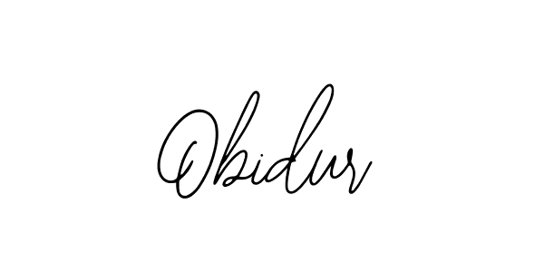 You should practise on your own different ways (Bearetta-2O07w) to write your name (Obidur) in signature. don't let someone else do it for you. Obidur signature style 12 images and pictures png