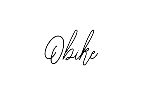 Use a signature maker to create a handwritten signature online. With this signature software, you can design (Bearetta-2O07w) your own signature for name Obike. Obike signature style 12 images and pictures png