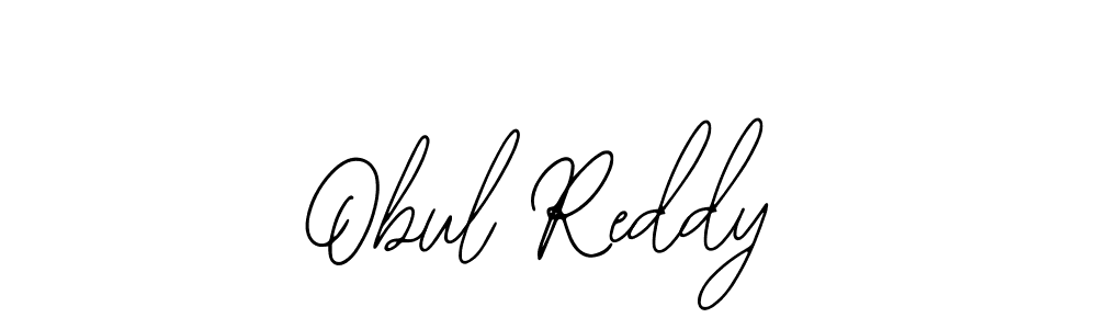 Obul Reddy stylish signature style. Best Handwritten Sign (Bearetta-2O07w) for my name. Handwritten Signature Collection Ideas for my name Obul Reddy. Obul Reddy signature style 12 images and pictures png