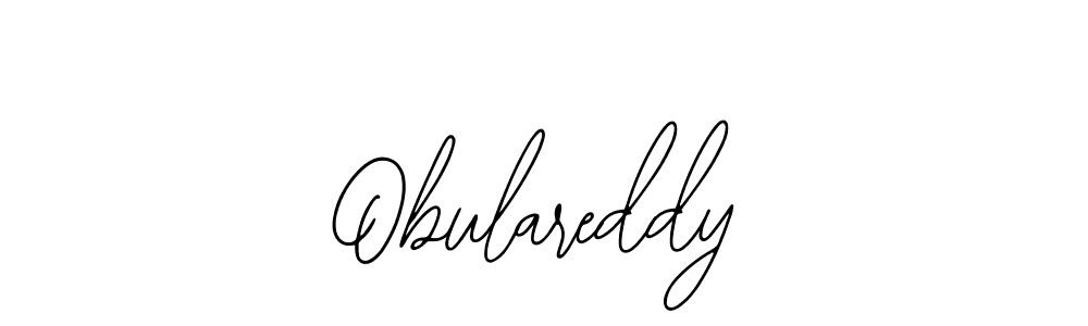 Make a beautiful signature design for name Obulareddy. With this signature (Bearetta-2O07w) style, you can create a handwritten signature for free. Obulareddy signature style 12 images and pictures png