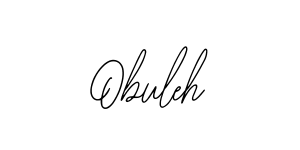 How to make Obuleh signature? Bearetta-2O07w is a professional autograph style. Create handwritten signature for Obuleh name. Obuleh signature style 12 images and pictures png