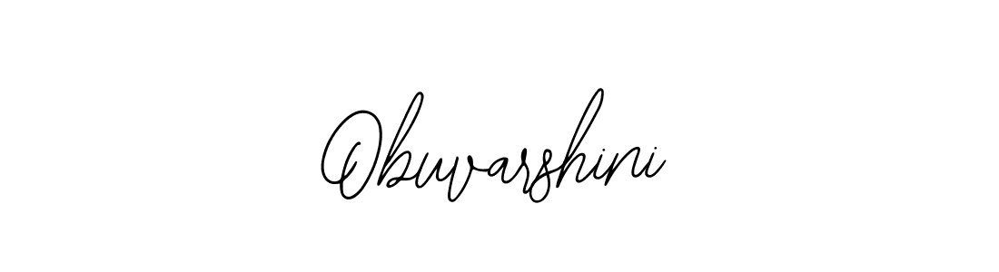 if you are searching for the best signature style for your name Obuvarshini. so please give up your signature search. here we have designed multiple signature styles  using Bearetta-2O07w. Obuvarshini signature style 12 images and pictures png