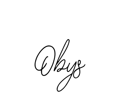 How to Draw Obys signature style? Bearetta-2O07w is a latest design signature styles for name Obys. Obys signature style 12 images and pictures png