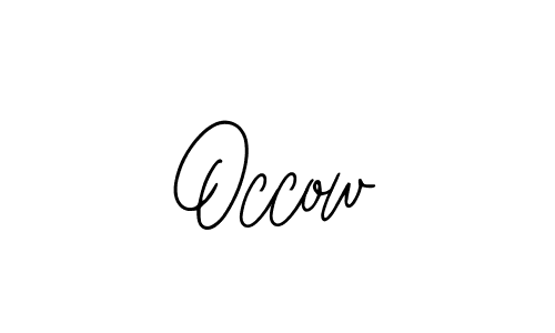 Similarly Bearetta-2O07w is the best handwritten signature design. Signature creator online .You can use it as an online autograph creator for name Occow. Occow signature style 12 images and pictures png