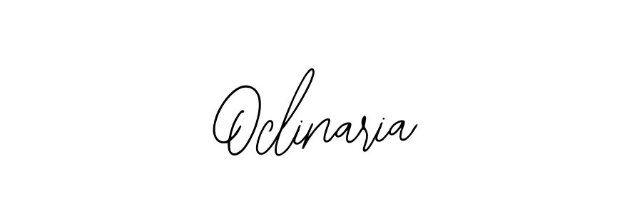 Make a beautiful signature design for name Oclinaria. With this signature (Bearetta-2O07w) style, you can create a handwritten signature for free. Oclinaria signature style 12 images and pictures png