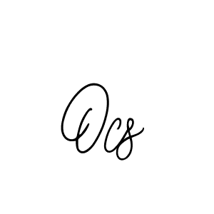 Also we have Ocs name is the best signature style. Create professional handwritten signature collection using Bearetta-2O07w autograph style. Ocs signature style 12 images and pictures png