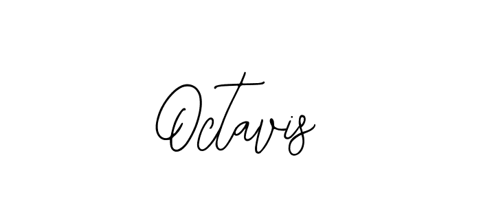 How to make Octavis signature? Bearetta-2O07w is a professional autograph style. Create handwritten signature for Octavis name. Octavis signature style 12 images and pictures png