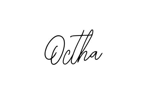 Make a beautiful signature design for name Octha. Use this online signature maker to create a handwritten signature for free. Octha signature style 12 images and pictures png