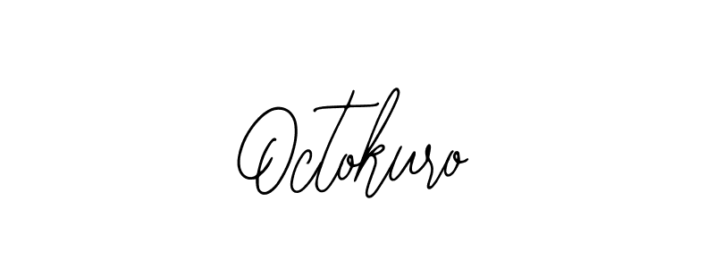 How to make Octokuro signature? Bearetta-2O07w is a professional autograph style. Create handwritten signature for Octokuro name. Octokuro signature style 12 images and pictures png