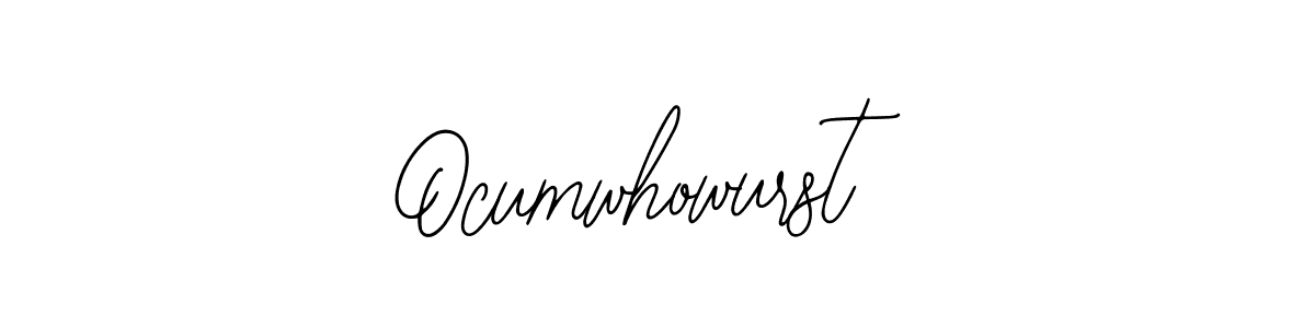 if you are searching for the best signature style for your name Ocumwhowurst. so please give up your signature search. here we have designed multiple signature styles  using Bearetta-2O07w. Ocumwhowurst signature style 12 images and pictures png