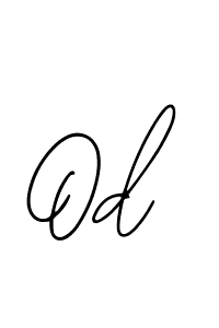 Design your own signature with our free online signature maker. With this signature software, you can create a handwritten (Bearetta-2O07w) signature for name Od. Od signature style 12 images and pictures png