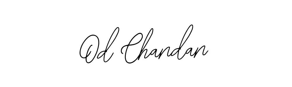 Also You can easily find your signature by using the search form. We will create Od Chandan name handwritten signature images for you free of cost using Bearetta-2O07w sign style. Od Chandan signature style 12 images and pictures png